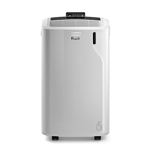 De'Longhi Pinguino PAC EM82, Mobile Klimaanlage für Räume bis zu 80 m³, 9.400 BTU, 2,4 kW, 63 dB, Entfeuchtungsfunktion, Energieklasse A,...